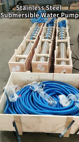 Best AC Sea Water Borehole Stainless Steel Submersible Deep Well Water Pump